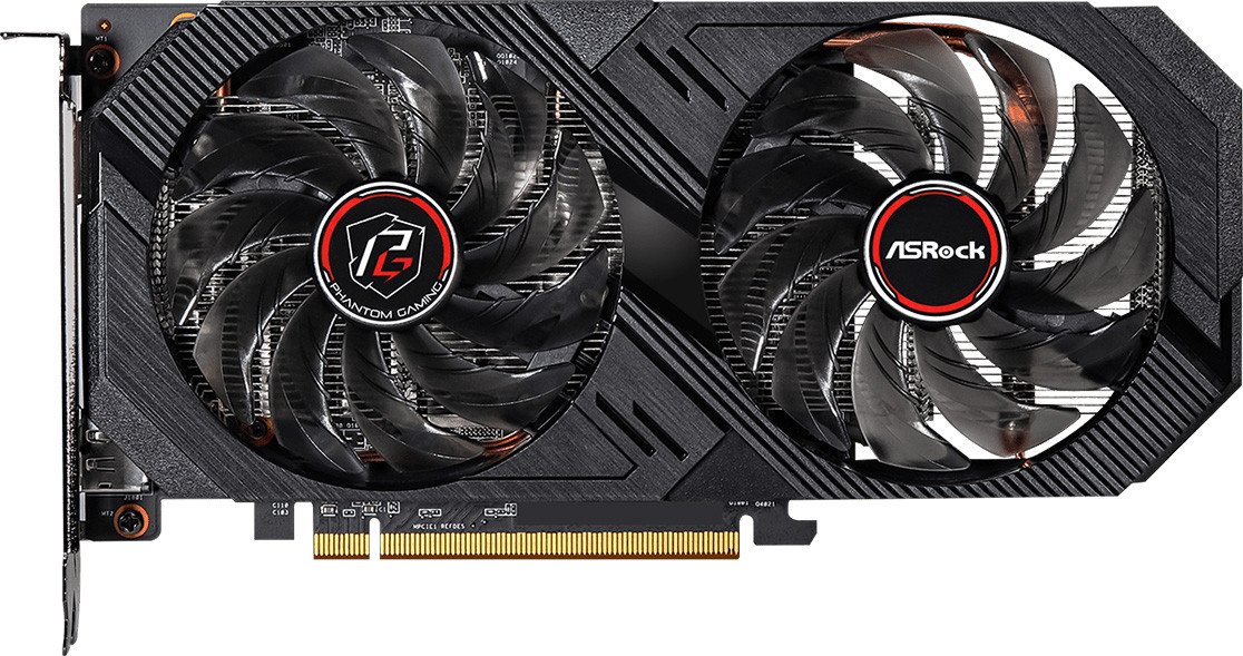 Видеокарта ASRock Radeon RX 6500 XT Phantom Gaming 8GB OC RX6500XT PG 8GO