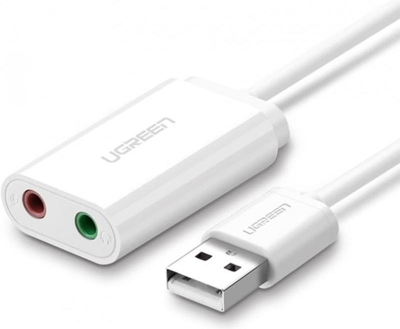 

USB аудиоадаптер Ugreen US205 30143