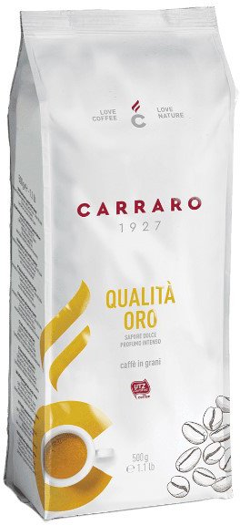 Кофе Carraro Qualita Oro в зернах 1 кг