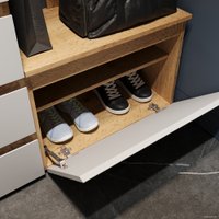 Стенка НК-Мебель Stern 72677828 (дуб вотан/белый)