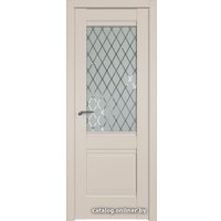 Межкомнатная дверь ProfilDoors Классика 2U L 80x200 (санд/ромб)