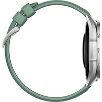 Умные часы Huawei Watch GT 6 46 мм (серебристый, с зеленым плетеным ремешком, международная версия)