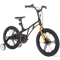 Детский велосипед Lenjoy Sports Pilot 18 2023 (черный/желтый)