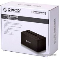 Бокс для накопителей 2.5" и 3.5" Orico 6619US3-BK