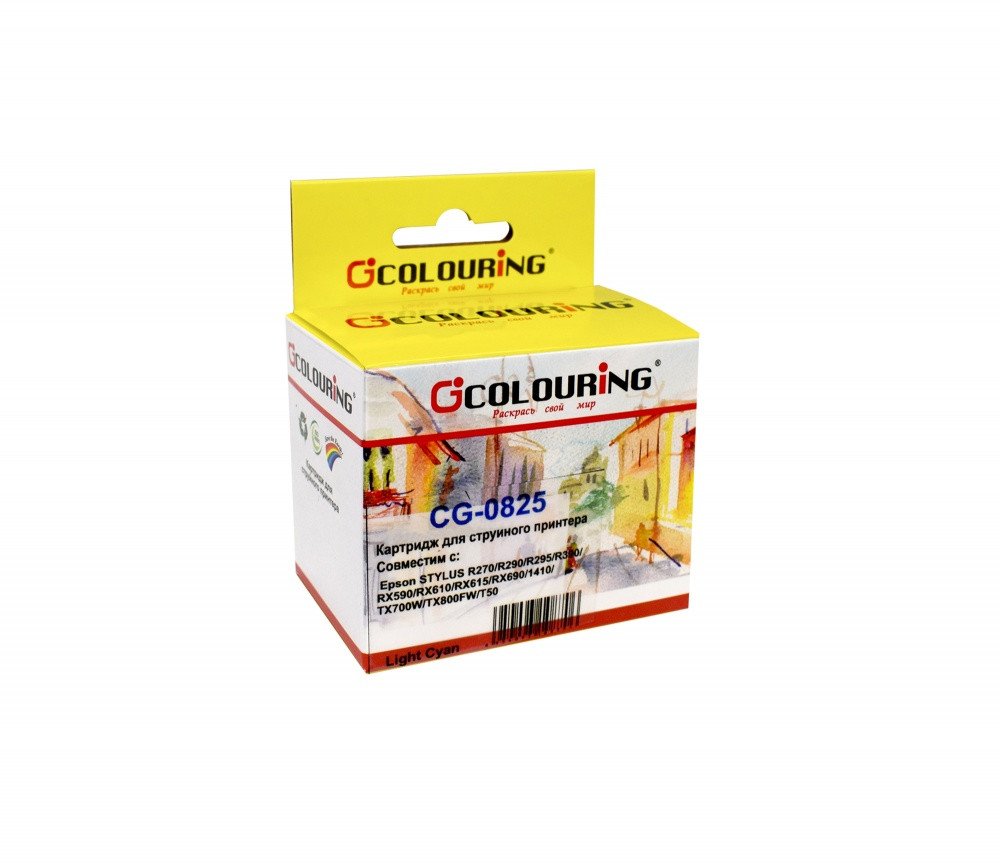 

Картридж Colouring CG-82N (T0825N) (аналог Epson C13T08254A10 (C13T11254A10))
