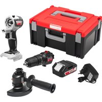 Модуль Интерскол МультиМАКС Сделай сам 755.2.2.45 (с 1-им АКБ, кейс)