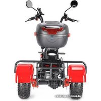 Электроскутер White Siberia Trike Mini 1500W (красный)