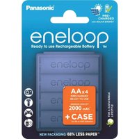 Аккумулятор Panasonic Eneloop AA BK-3MCDE/4CP+case (4 шт)