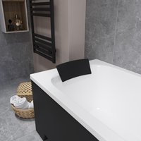 Ванна Lauter Sophia 160х70 21205160 (с каркасом, черным подголовником)