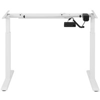 Стол для работы стоя ErgoSmart Electric Desk 1380x800x18 мм (альпийский белый/белый)