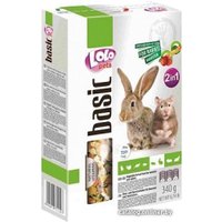 Корм для грызунов Lolo Pets для хомяка и кролика LO-71124 2 в 1 350 г