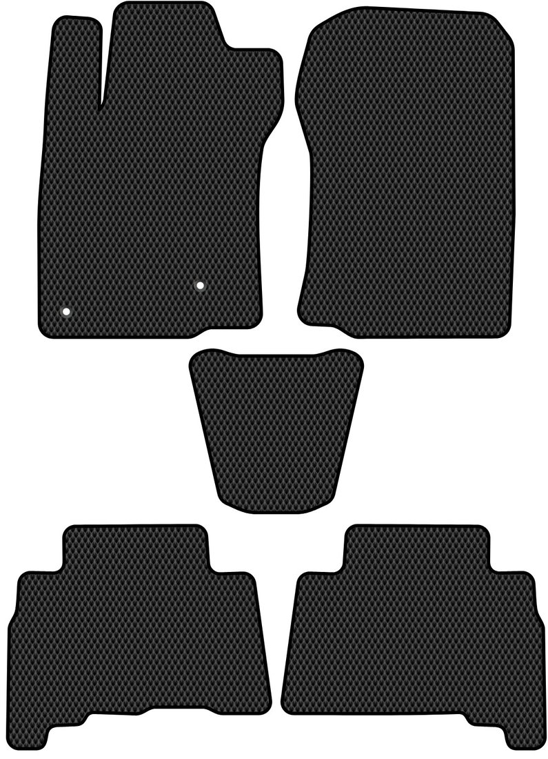 

Комплект ковриков для авто Alicosta Lexus GX460 II (suv / J150) 2009 - 2013 (черный, ромб)