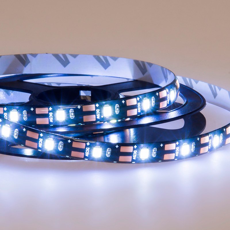 

Светодиодная лента Lamper 1м с USB коннектором 5 В 8 мм IP65 SMD 2835 60 LED/m цвет свечения белый 6500 K