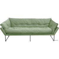 Диван Brioli Анико трехместный (велюр, B61 мятный)