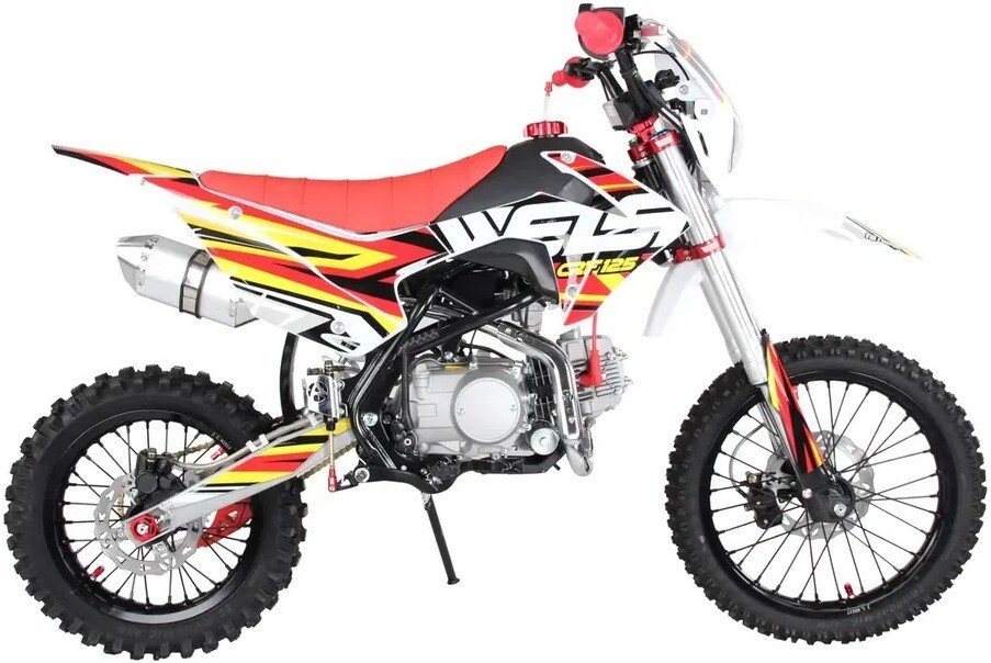 Мотоцикл Wels CRF125 (оранжевый)
