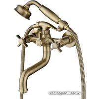 Смеситель Kaiser Cross (бронза) [41022-1]