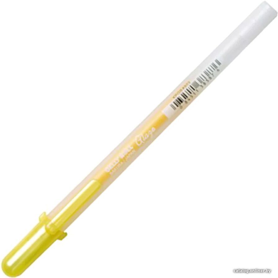 Ручка гелевая Sakura Pen Gelly Roll Glaze XPGB803 (желтый)