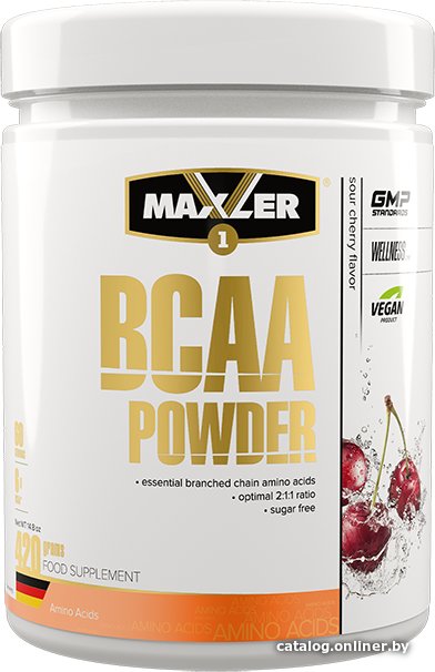 

BCAA Maxler BCAA Powder EU (кислая вишня, 420г)