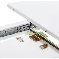 Кухонный стол Мебель Импэкс Leset Капри (белый/стекло белое)