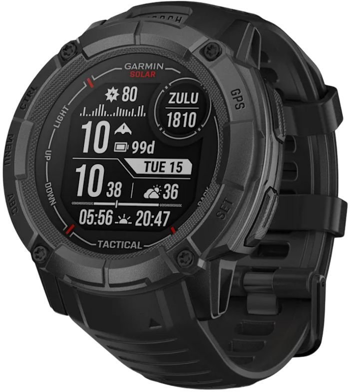 

Умные часы Garmin Instinct 2x Solar Tactical Edition (черный)