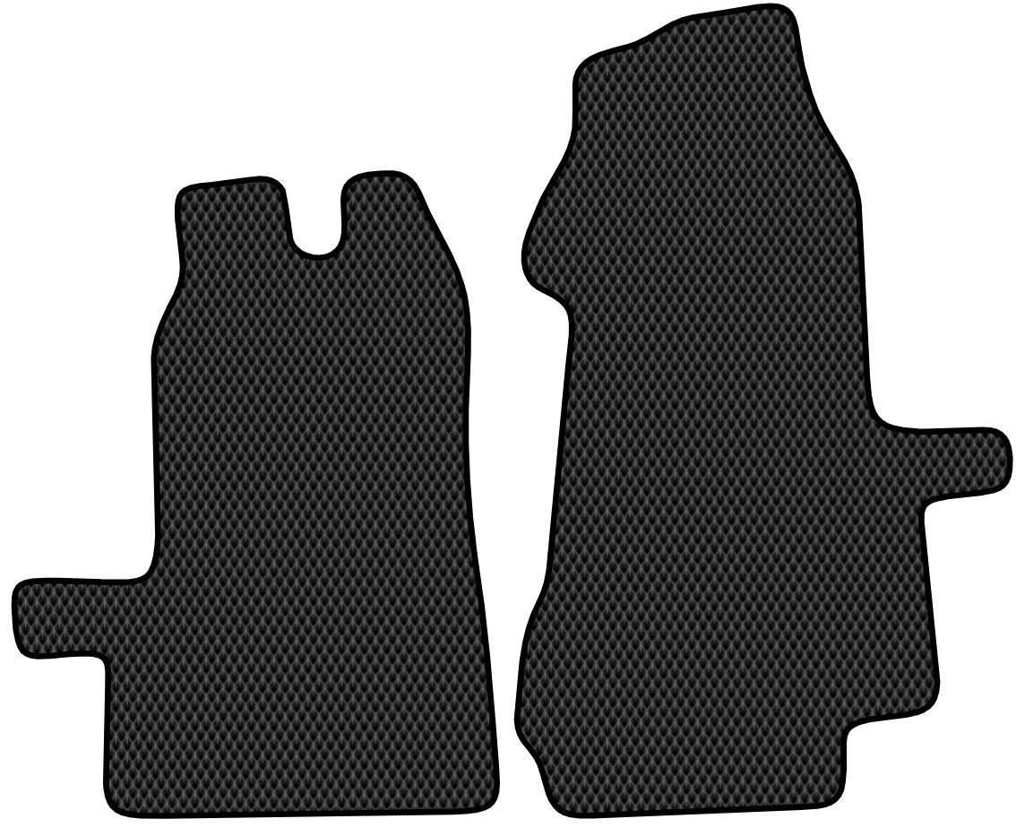 

Комплект ковриков для авто Alicosta Ford Transit VI (грузовик) 2006 - 2014 (черный, ромб)