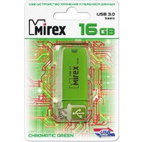 USB Flash Mirex CHROMATIC GREEN 16GB (13600-FM3CGN16)