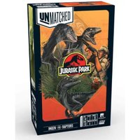 Детская настольная игра GaGa Games Unmatched. Jurassic Park. InGen vs Raptors GG363 (с русскими правилами)