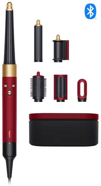 Фен-стайлер Dyson Airwrap Complete Long HS08 i.d. (евровилка, красный бархат/золотой)