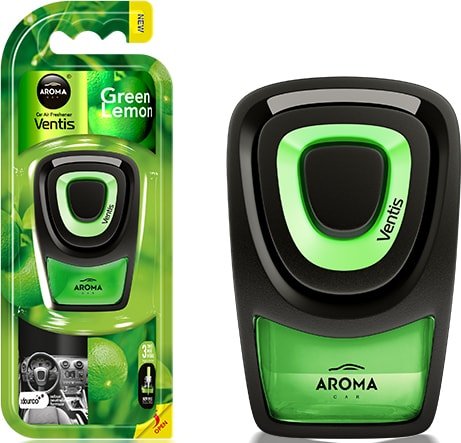 

Aroma Car Ароматизатор жидкостный Ventis Green Lemon 92916