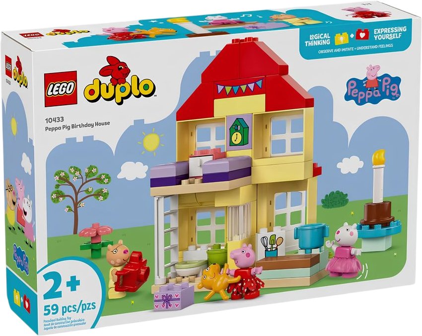 

Конструктор LEGO Duplo 10433 День рождения Свинки Пеппы