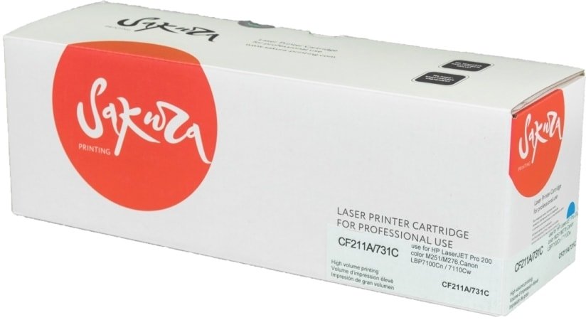

Картридж Sakura Printing SACF211A/731C (аналог HP CF211A/731C)