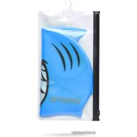 Шапочка для плавания Atemi FC205 (рыбка/голубой)