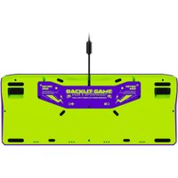 Клавиатура Rapoo ESK750-98 (черный/фиолетовый/зеленый)