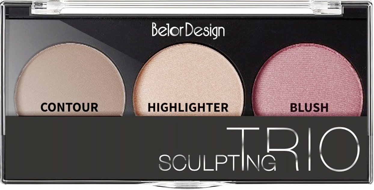 

Румяна Belor Design Sculpting Trio (тон 1) 10.9 г