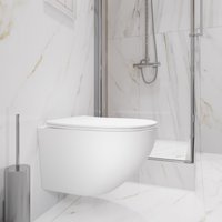 Унитаз подвесной Lauter Sulzdorf + TECE Kit 9400413 (белый с микролифтом)