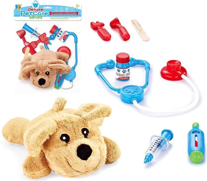 

Игровой набор ветеринара Qunxing Toys Вылечи питомца 118-100A
