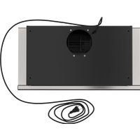 Кухонная вытяжка Elikor Интегра Glass 60Н-400-В2Д (нержавеющая сталь/черное стекло) (940982)