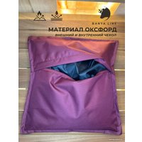 Подушка для бани Banya Line Подушка (гречиха, бордовый)