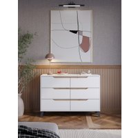 Комод ЭлиГард Eyva 6S (белый)