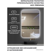  eMZe Led Smart 60x80 LED.SMART.60.80.4K (с подсветкой бесконтактное включение) в Орше