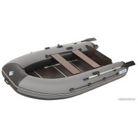 Моторно-килевая лодка Лоцман 320 ЖС (серый/черный)