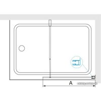 Стеклянная шторка для ванны RGW SC-051-B 351105109-14