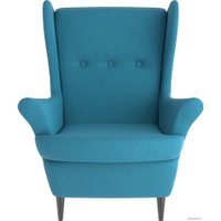 Интерьерное кресло Mio Tesoro Тойво (twist 12 petrol turquoise)