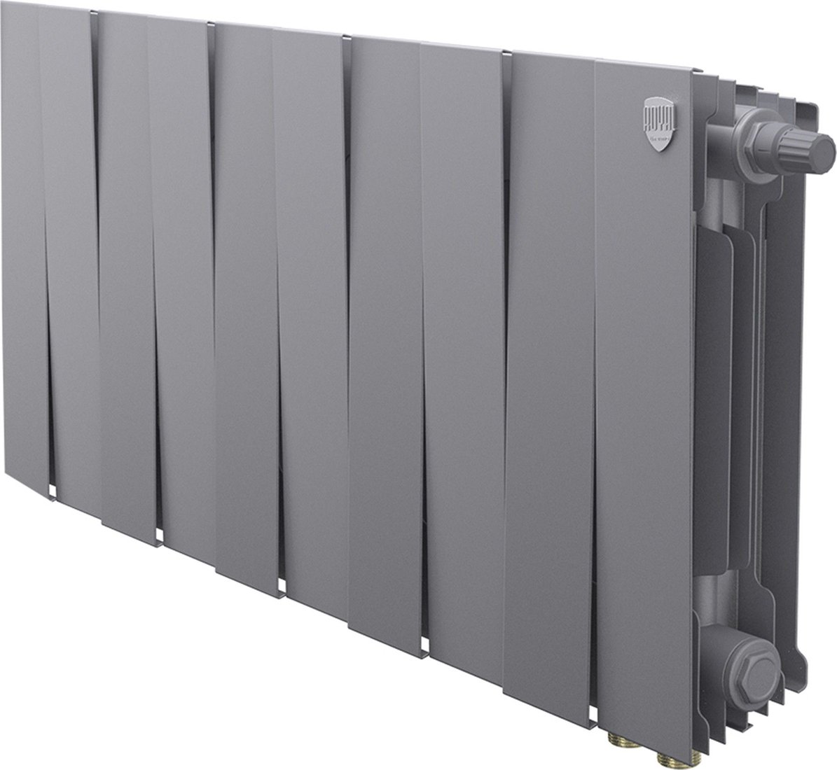 

Дизайн-радиатор Royal Thermo PianoForte 300 Silver Satin VDR80 - 10 секций