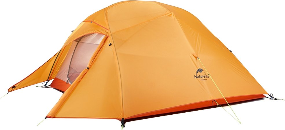 

Треккинговая палатка Naturehike Cloud UP Ultralight 3 NH18T030-T (210T, оранжевый)