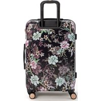 Чемодан-спиннер L'Case Paris-M 67 см (принт цветы)