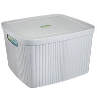 Корзина Бытпласт Velvet 435250438 (светло-серый флэк)