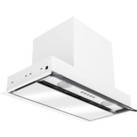 Кухонная вытяжка Elikor Sense Glass 60П-1000 229362 (белый/белое стекло)