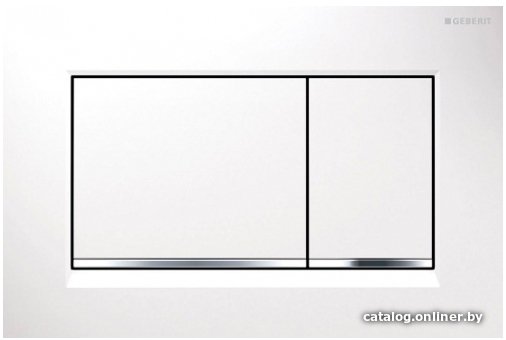 Панель смыва Geberit Sigma 30 115.883.KJ.1 (белый/глянцевый хром)