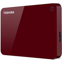 Внешний накопитель Toshiba Canvio Advance HDTC910ER3AA 1TB (красный)